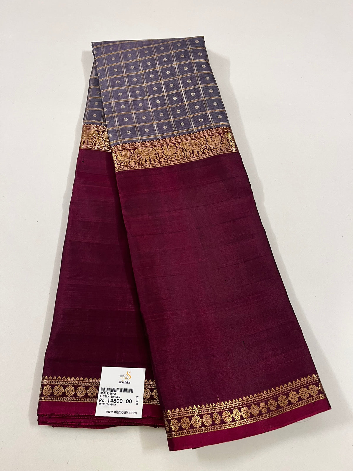 Kanchivaram Silk SBF133I6-2 By SRISHTA