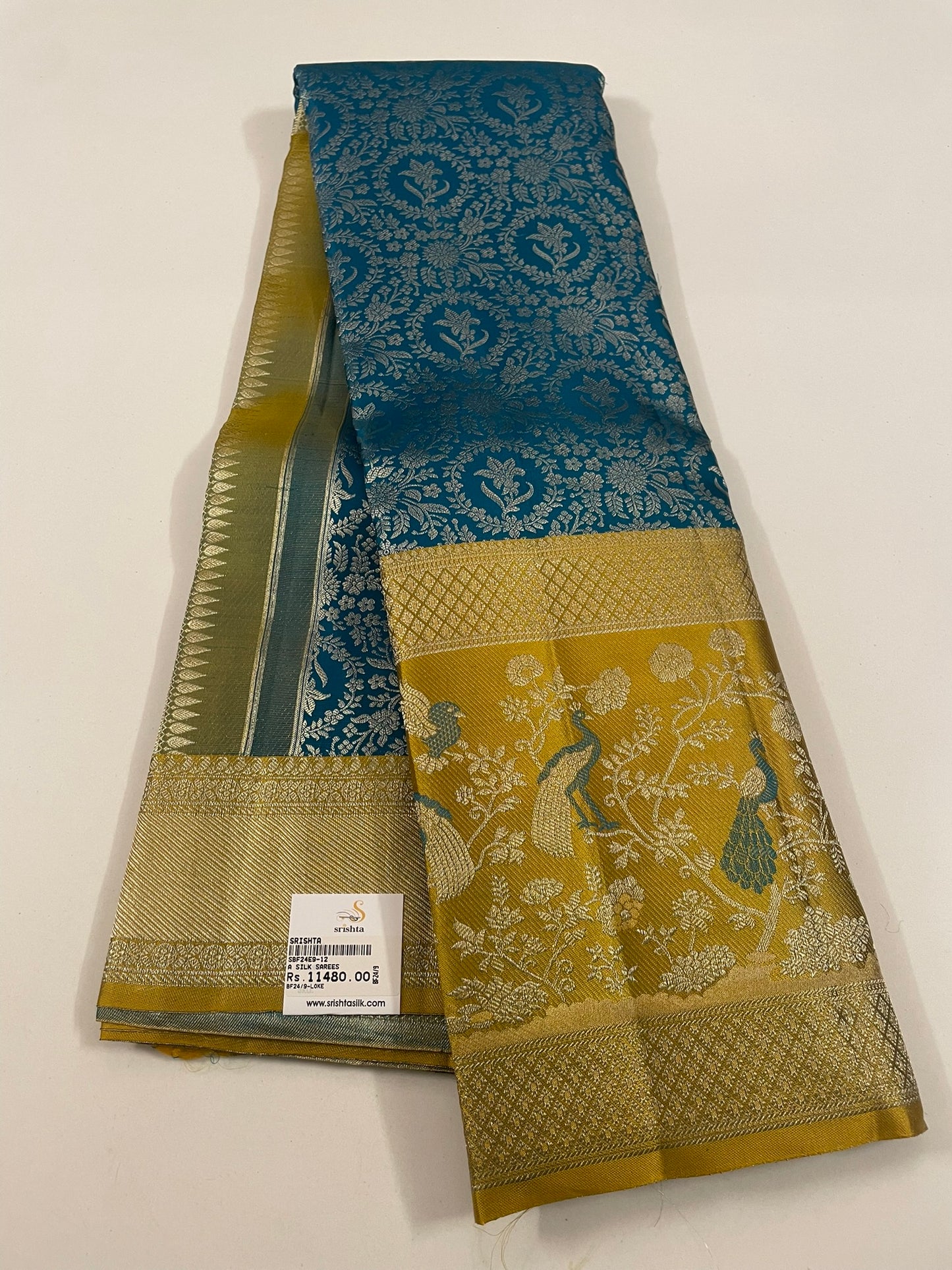 Kanchivaram Silk SBF24E9-12 By SRISHTA