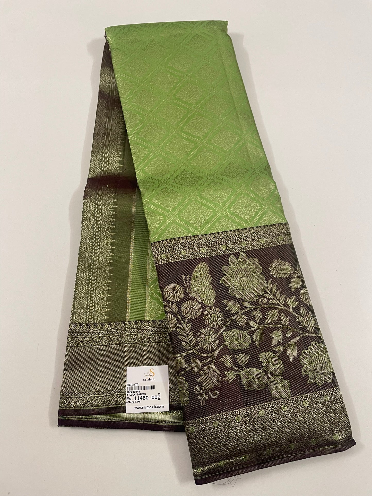 Kanchivaram Silk SBF24E9-8 By SRISHTA