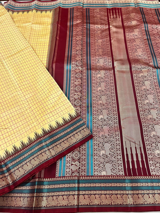 Kanchivaram Silk SBF133I10-1 By SRISHTA