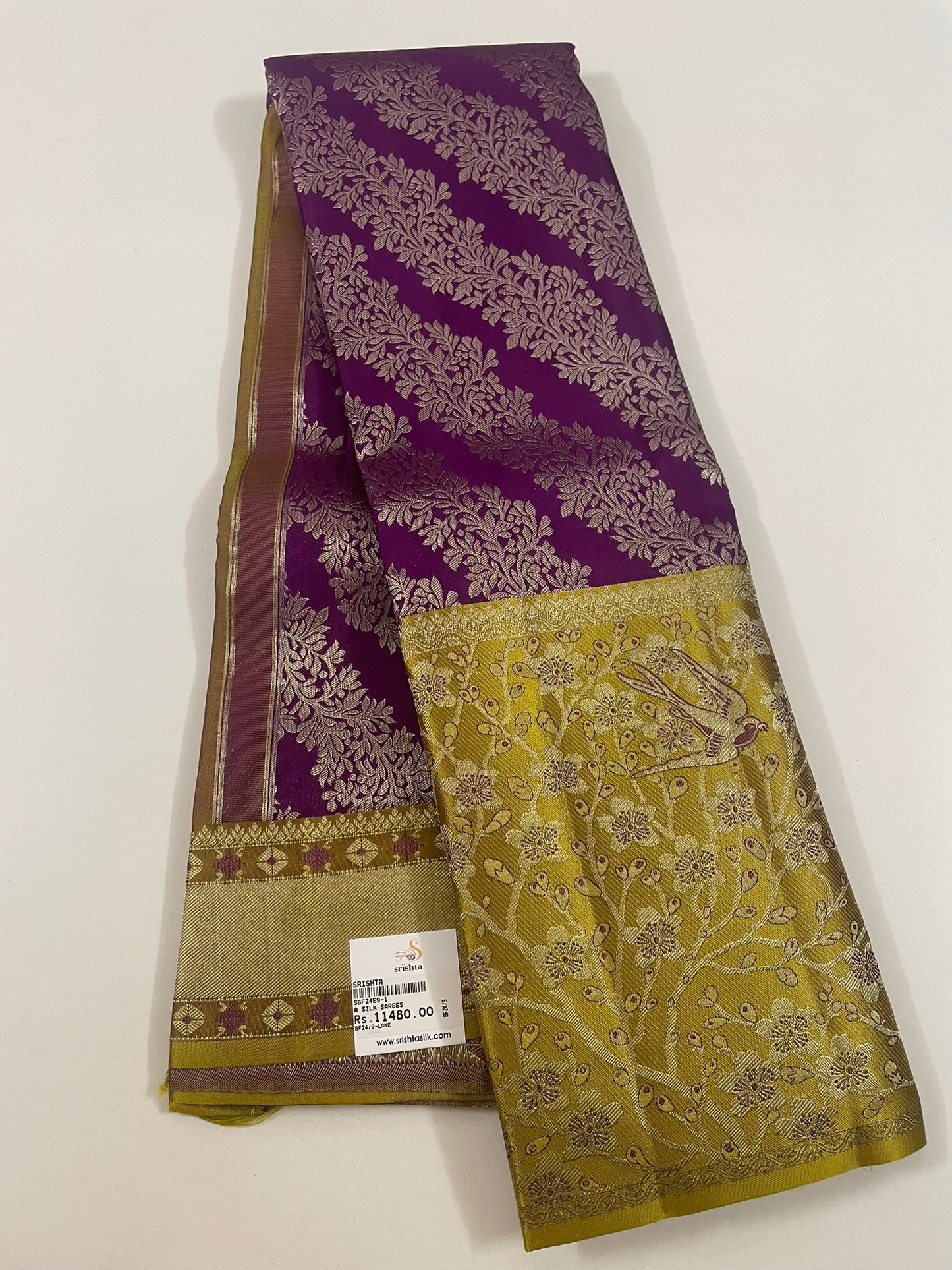 Kanchivaram Silk SBF24E9-1 By SRISHTA