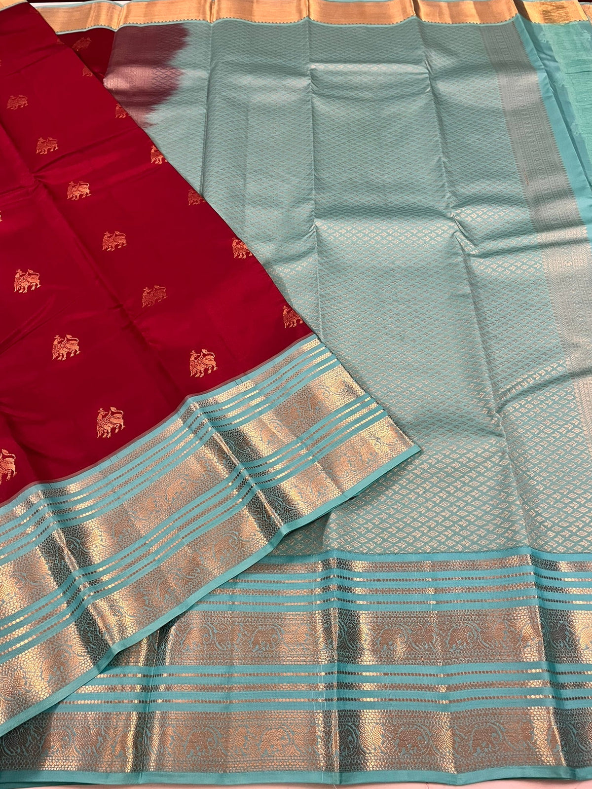 Kanchivaram Silk SBF130I1-21 By SRISHTA