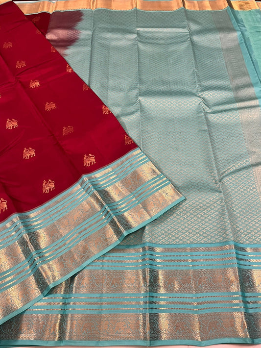 Kanchivaram Silk SBF130I1-21 By SRISHTA