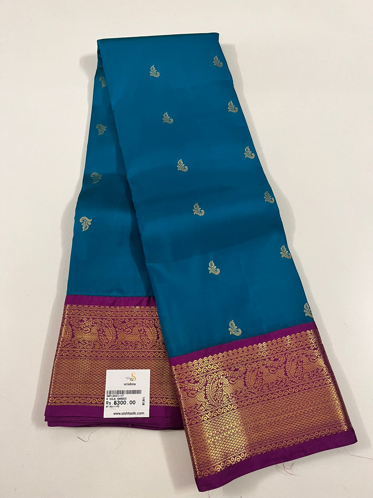 Kanchivaram Silk SBF130I1-17 By SRISHTA