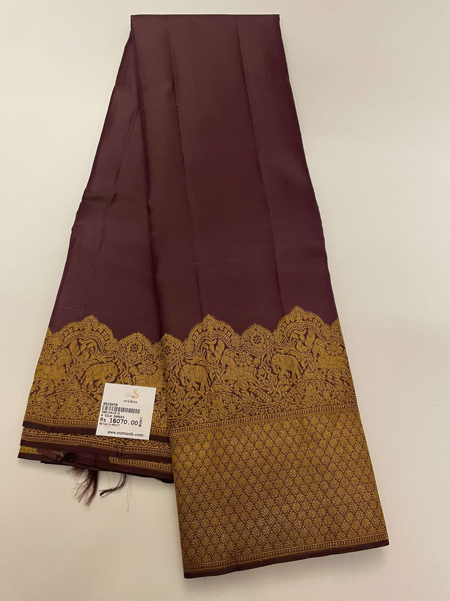 Kanchivaram Silk SBE144J3-2 By SRISHTA