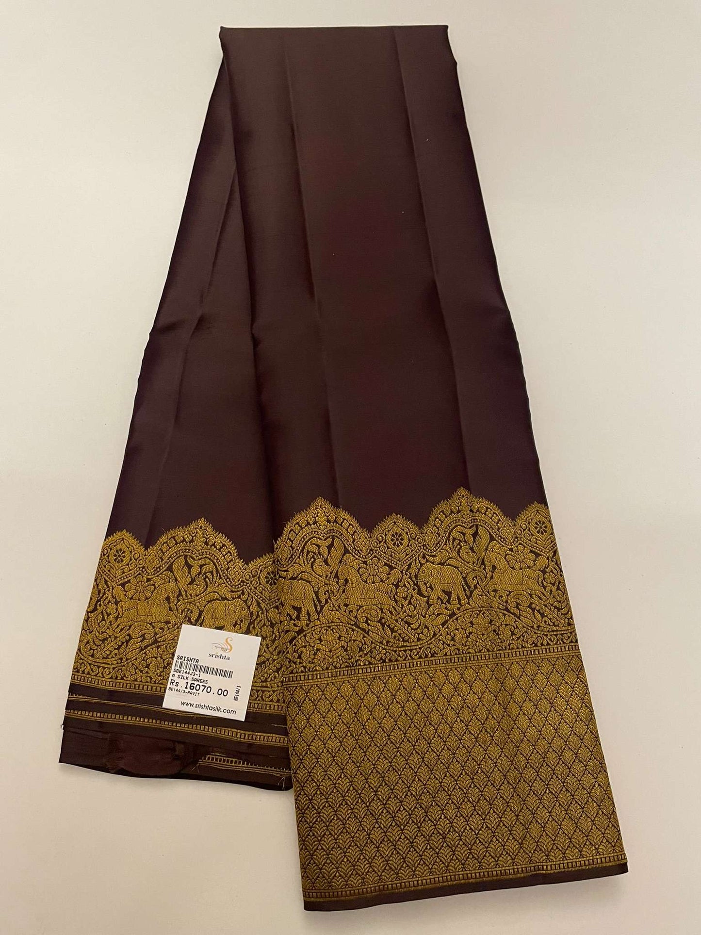 Kanchivaram Silk SBE144J3-1 By SRISHTA