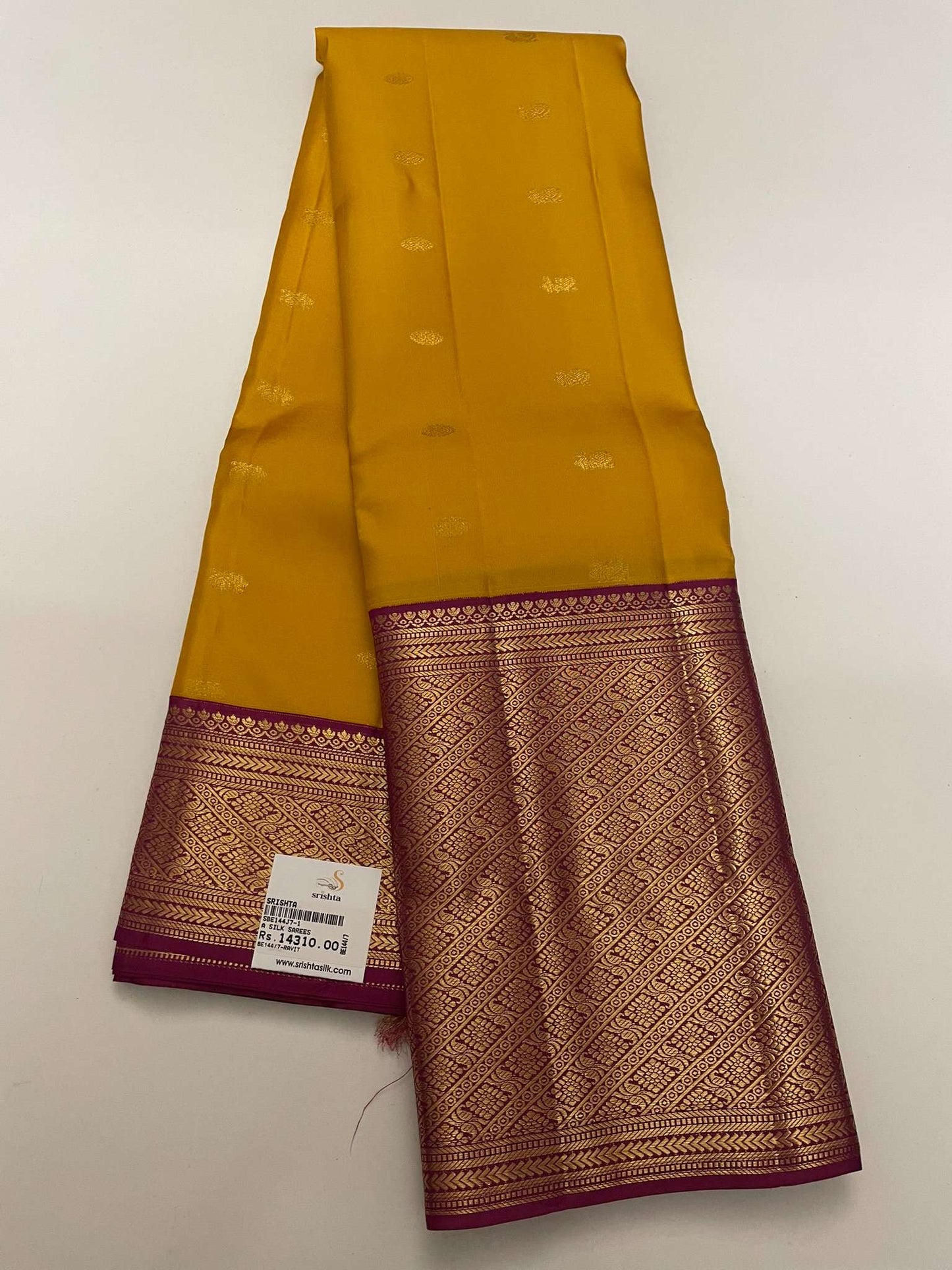 Kanchivaram Silk SBE144J7-1 By SRISHTA