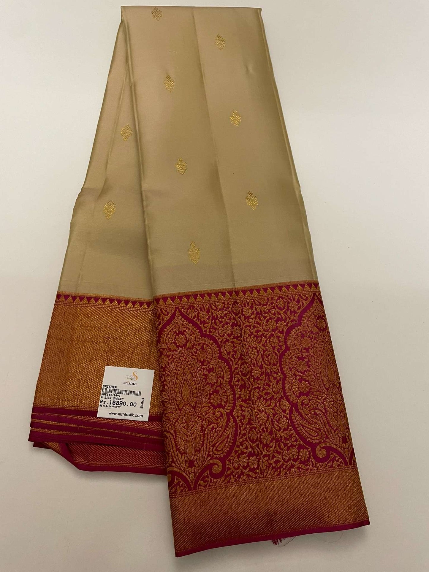 Kanchivaram Silk SBE144J4-1 By SRISHTA