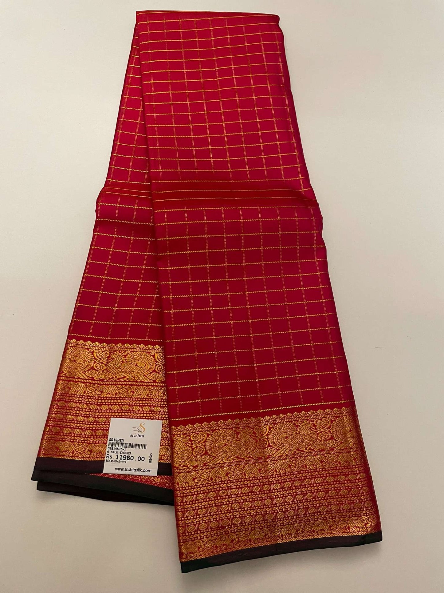 Kanchivaram Silk SBE145J5-1 By SRISHTA