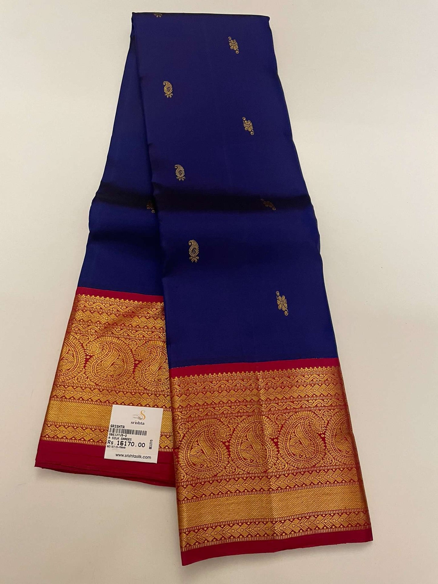 Kanchivaram Silk SBE137J5-2 By SRISHTA
