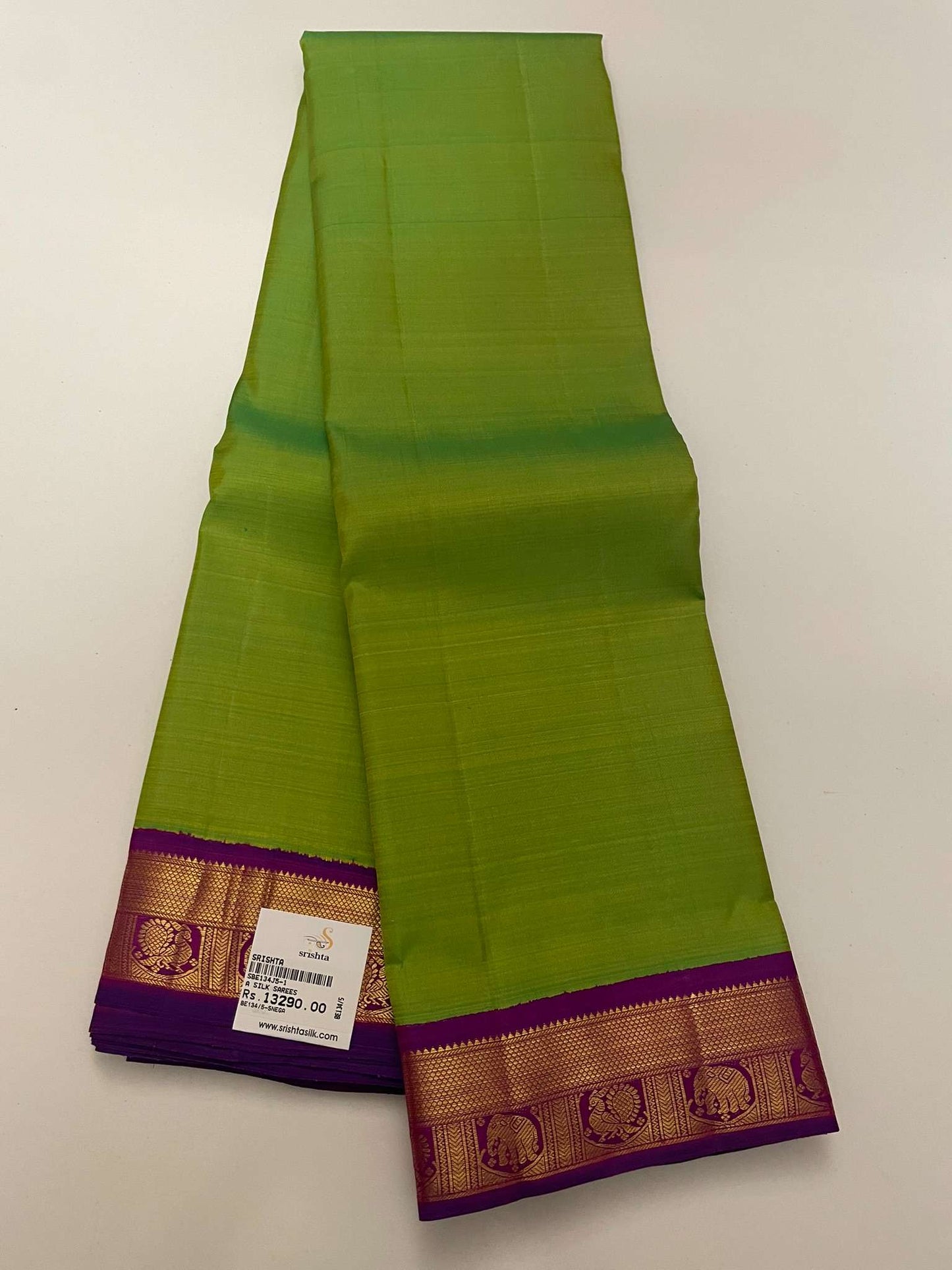 Kanchivaram Silk SBE134J5-1 By SRISHTA
