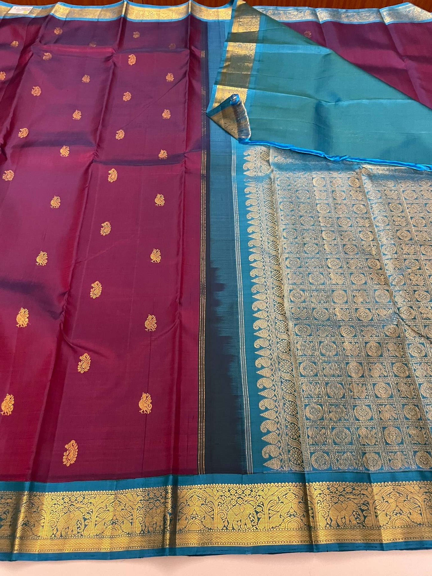 Kanchivaram Silk SBE137J2-1 By SRISHTA