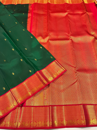 Kanchivaram Silk SBF128I8-19 By SRISHTA
