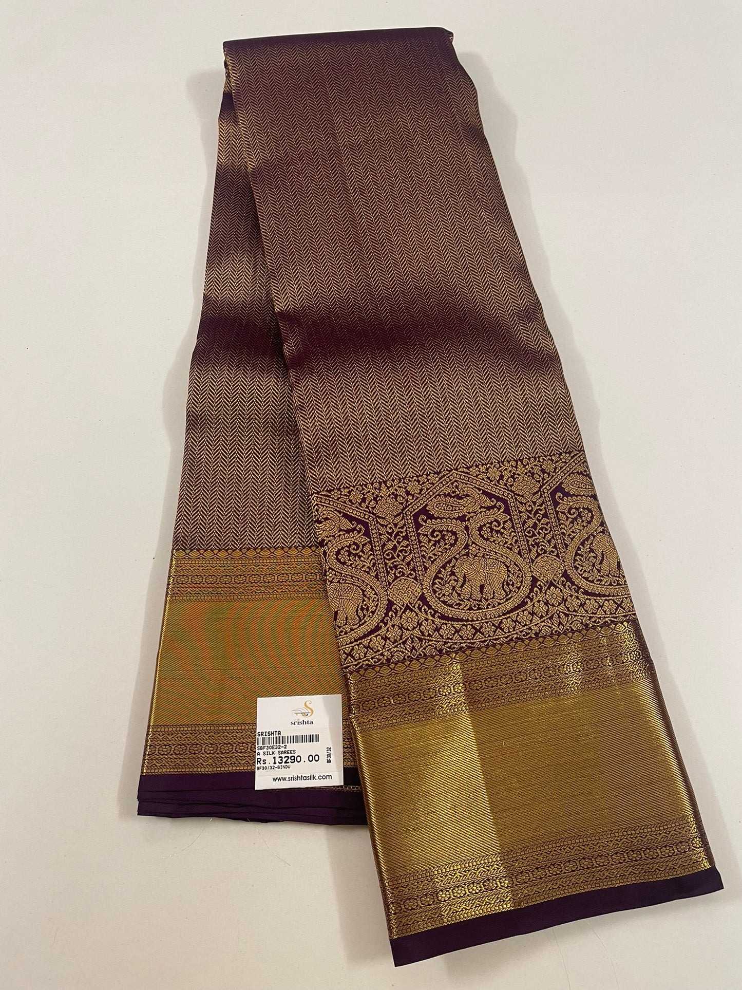Kanchivaram Silk SBF30E32-2 By SRISHTA