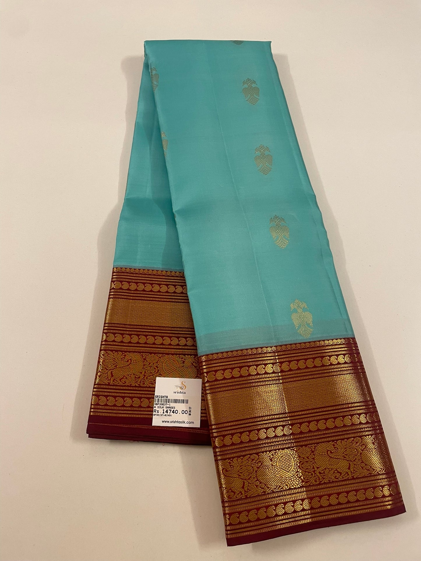 Kanchivaram Silk SBF30E37-1 By SRISHTA