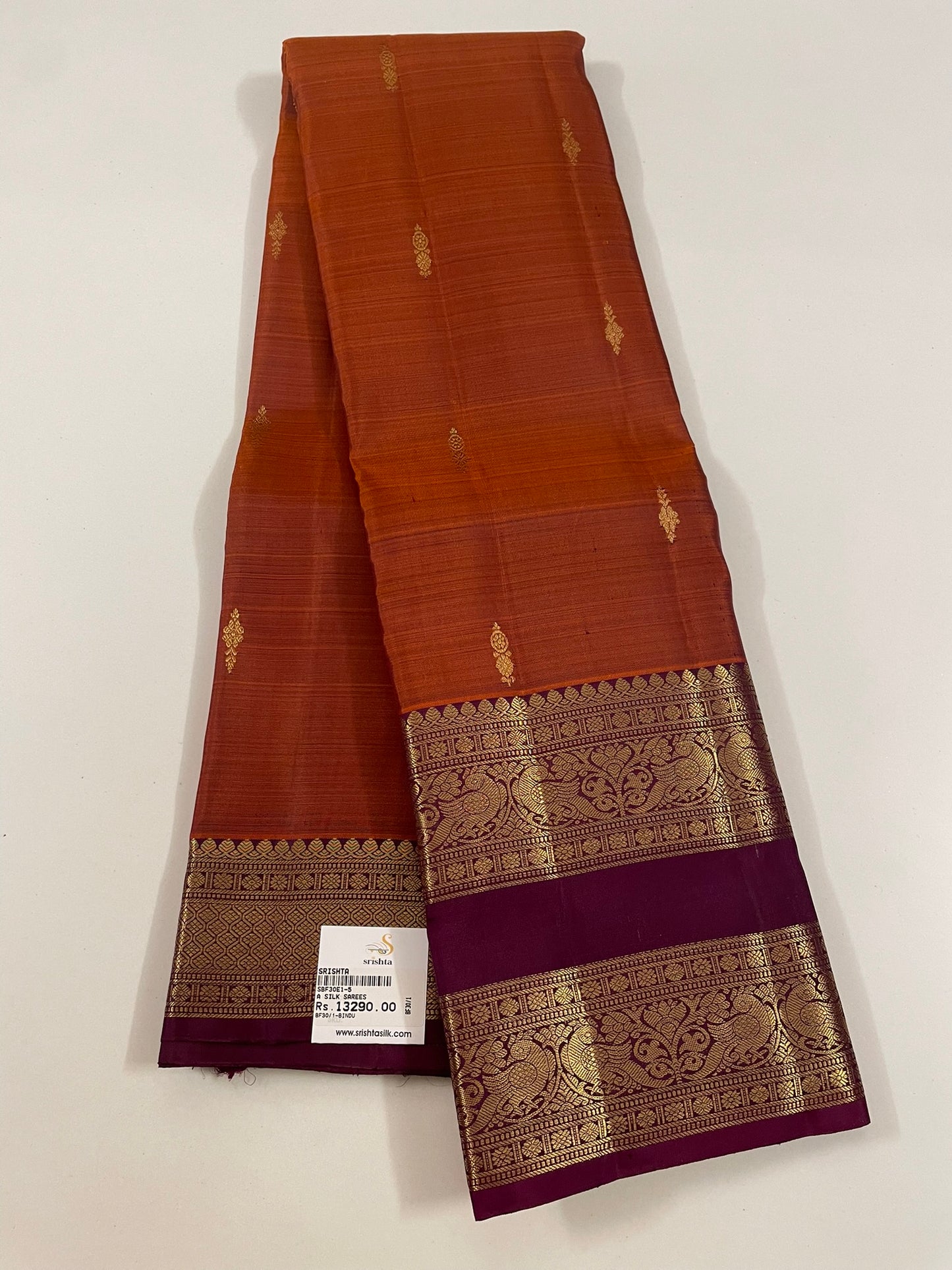 Kanchivaram Silk SBF30E1-5 By SRISHTA