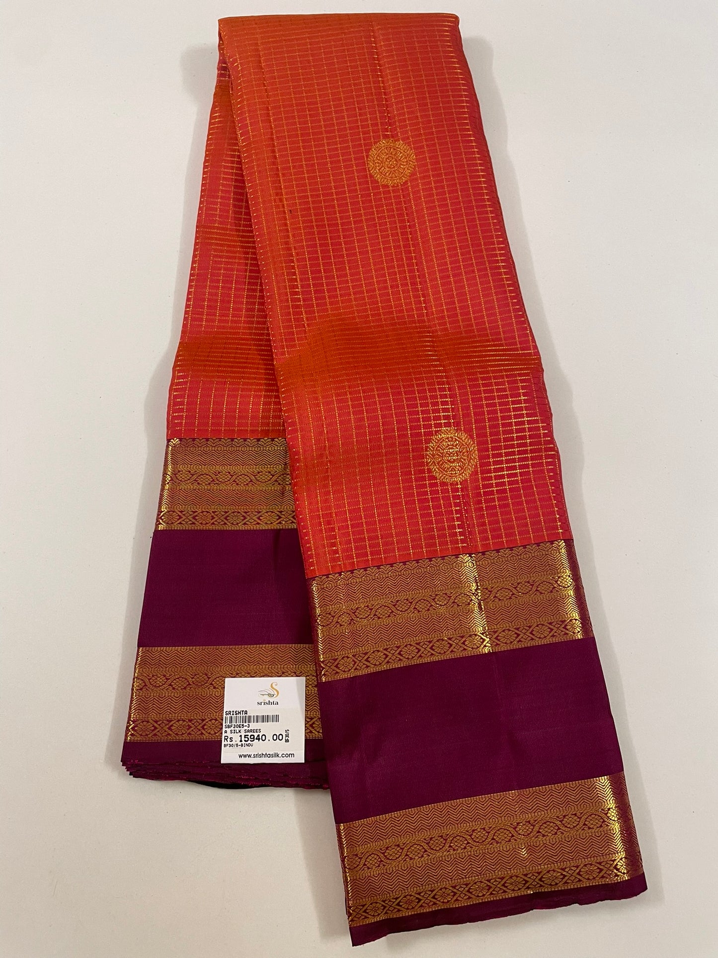 Kanchivaram Silk SBF30E5-3 By SRISHTA