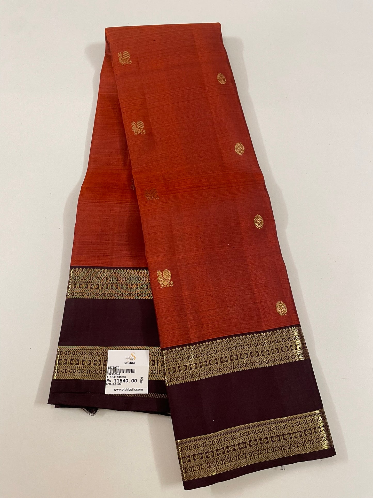 Kanchivaram Silk SBF30E8-9 By SRISHTA
