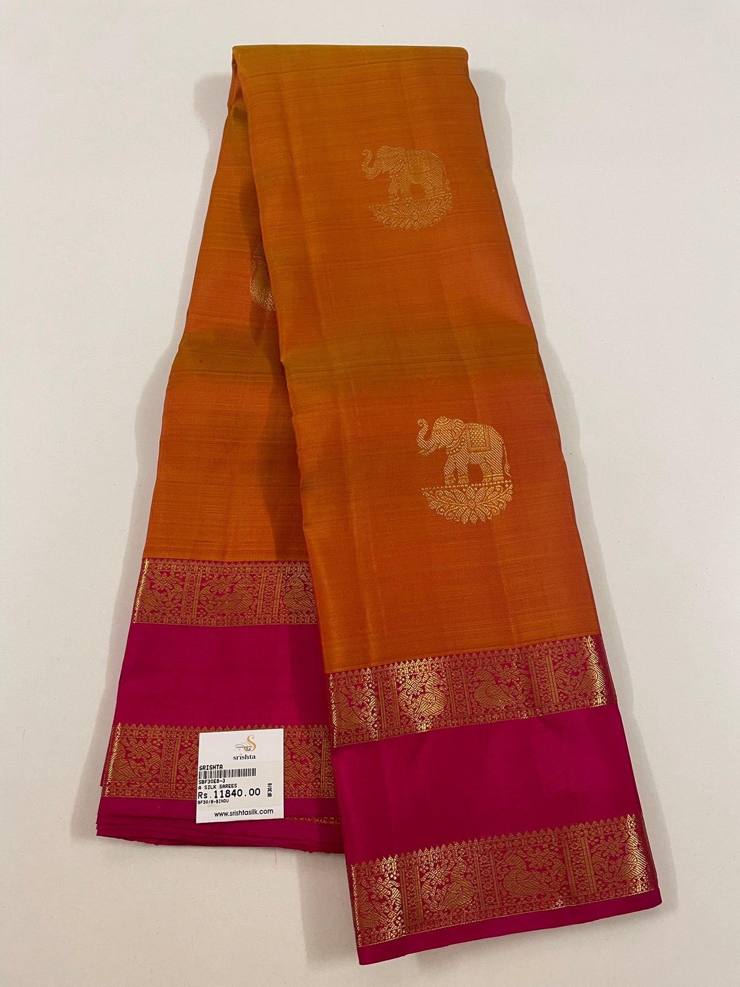 Kanchivaram Silk SBF30E8-3 By SRISHTA