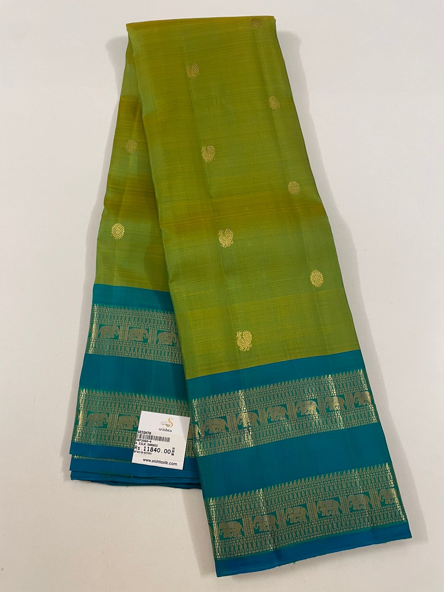 Kanchivaram Silk SBF30E8-4 By SRISHTA