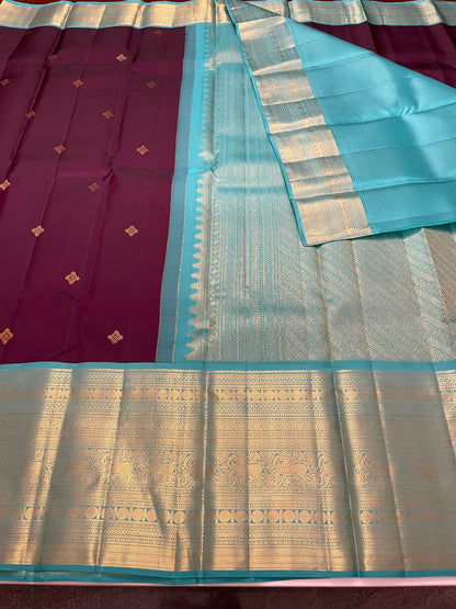 BKanchivaram Silk SBE236A3-7 By SRISHTA