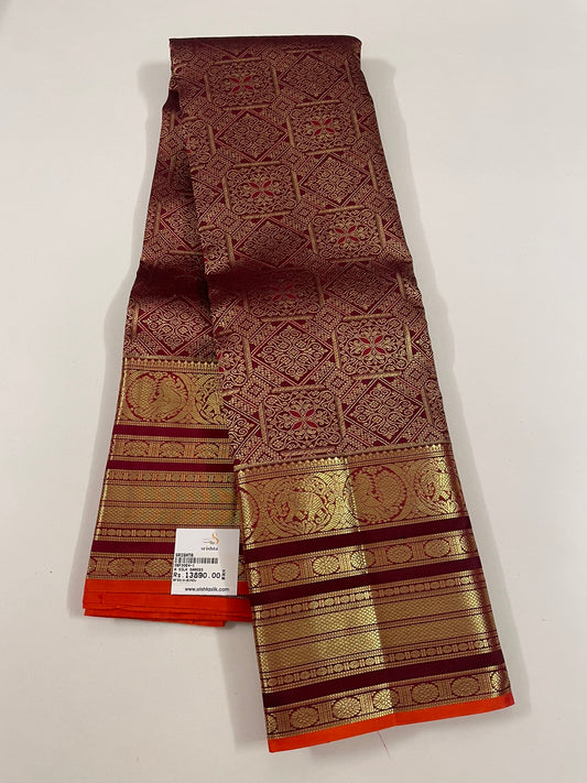 Kanchivaram Silk SBF30E4-1 By SRISHTA