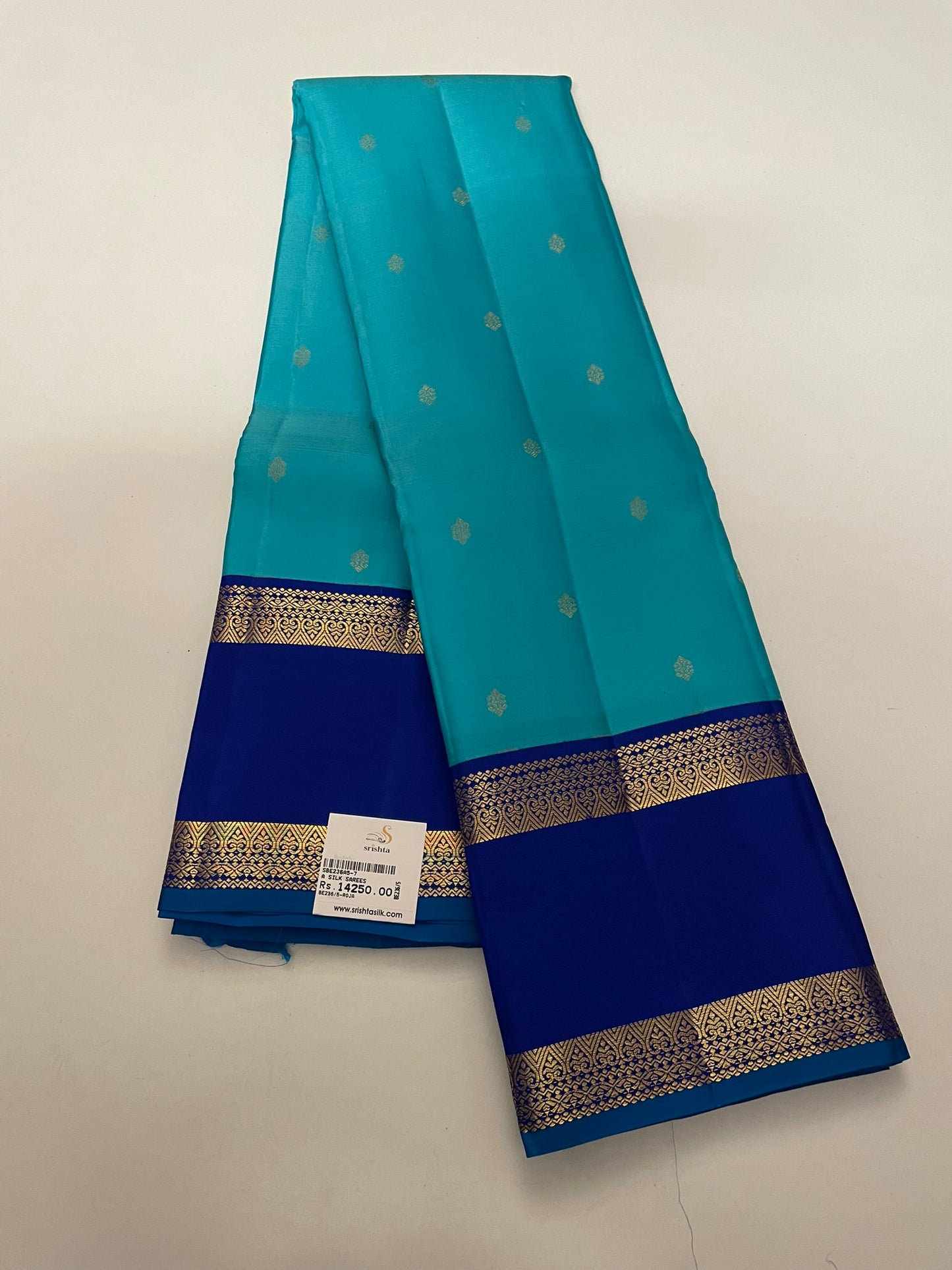 BKanchivaram Silk SBE236A3-1 By SRISHTA