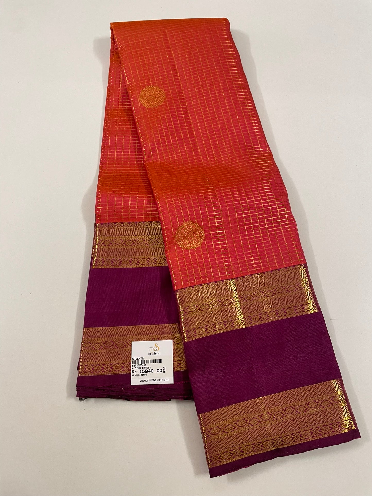 Kanchivaram Silk SBF30E5-11 By SRISHTA