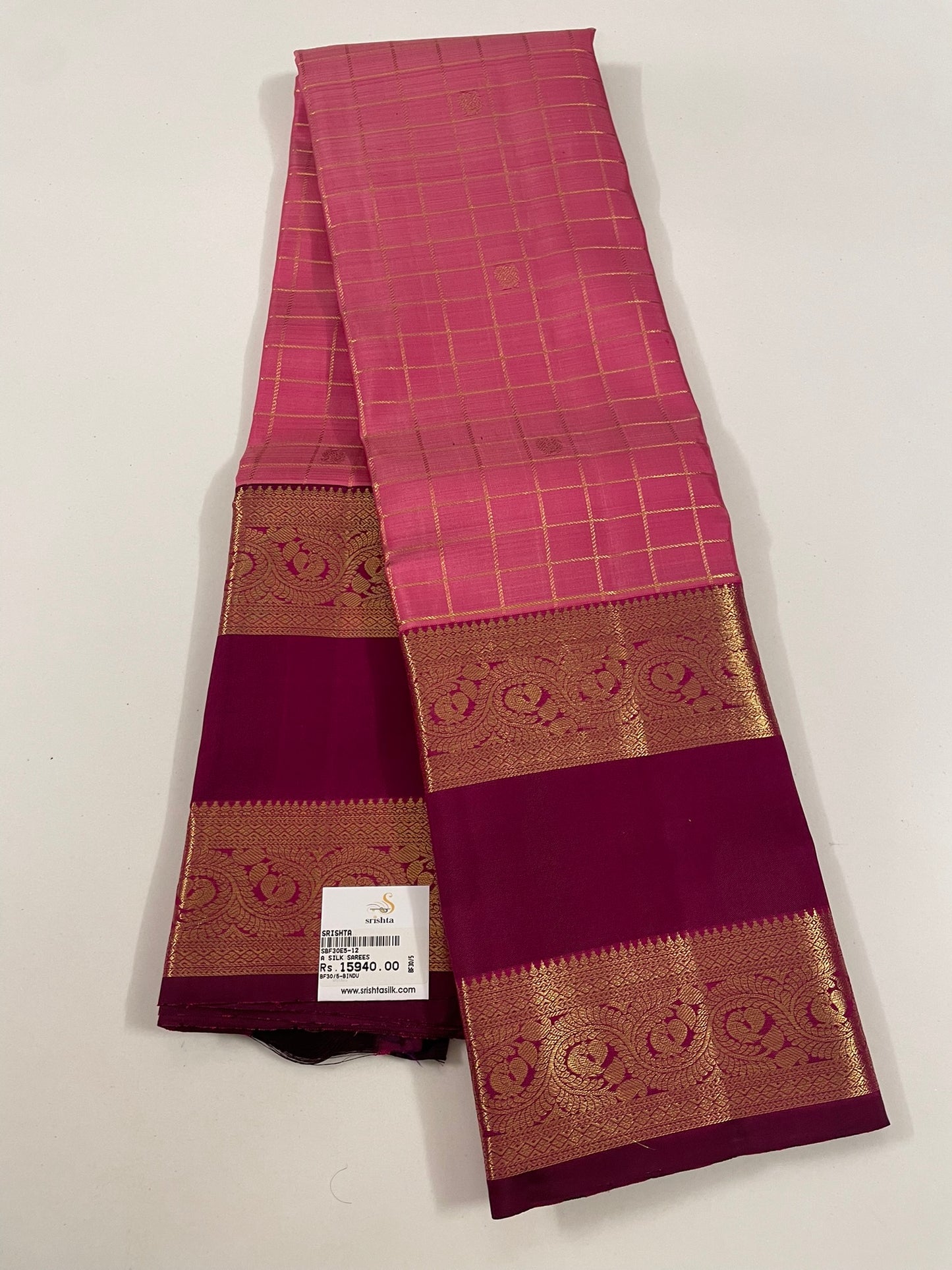 Kanchivaram Silk SBF30E5-12 By SRISHTA