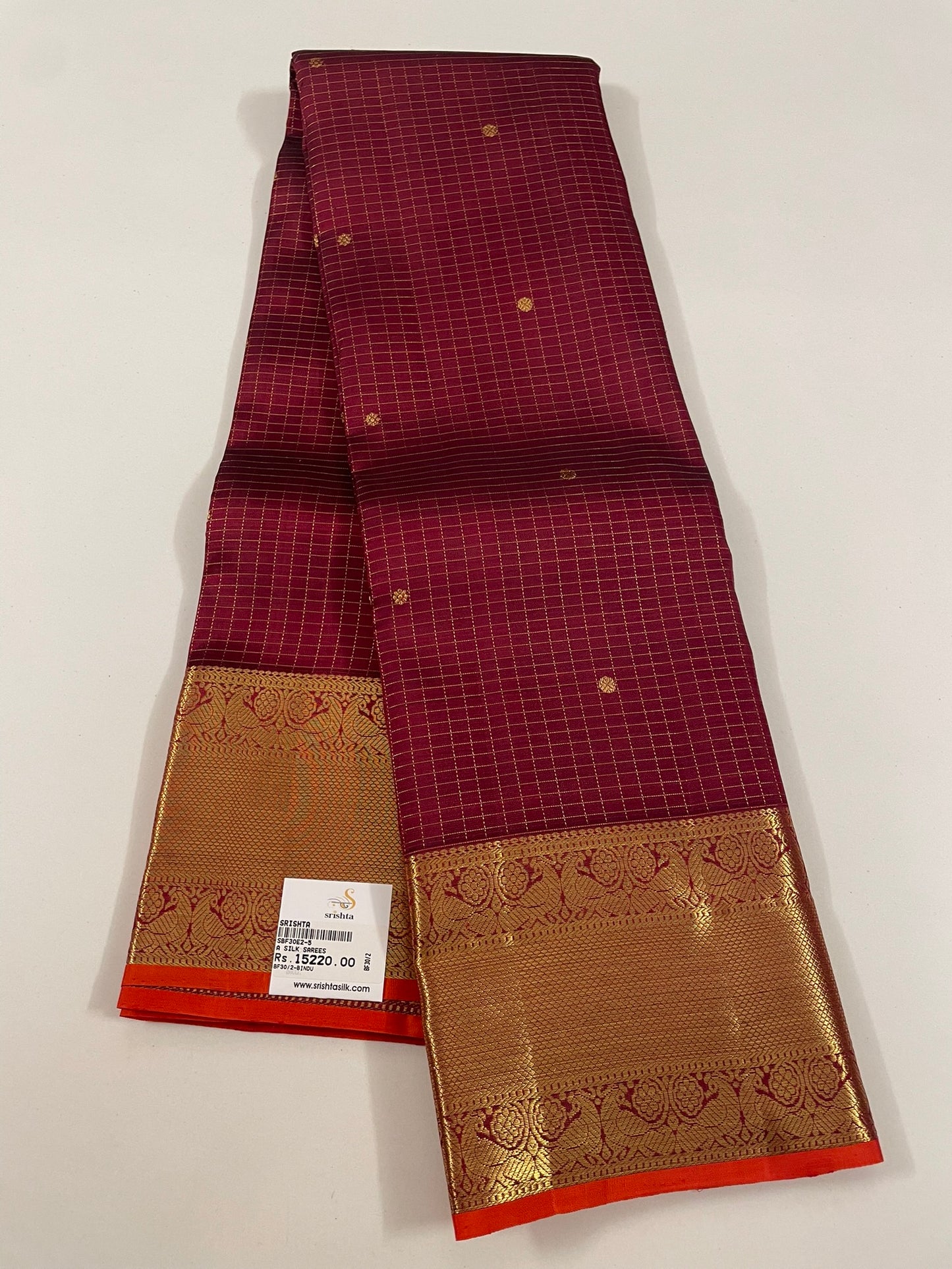 Kanchivaram Silk SBF30E2-5 By SRISHTA