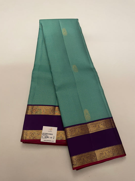 BKanchivaram Silk SBE236A8- 3By SRISHTA
