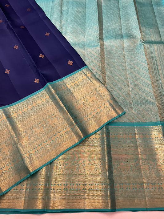 BKanchivaram Silk SBE236A3- 4 By SRISHTA