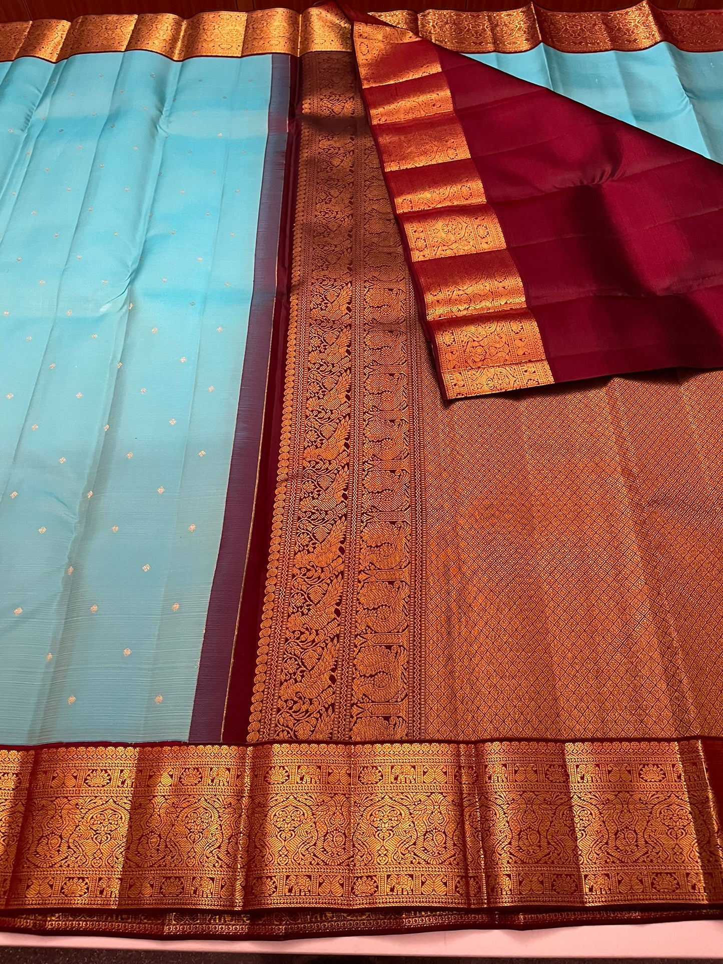 BKanchivaram Silk SBE236A21 - 13 By SRISHTA