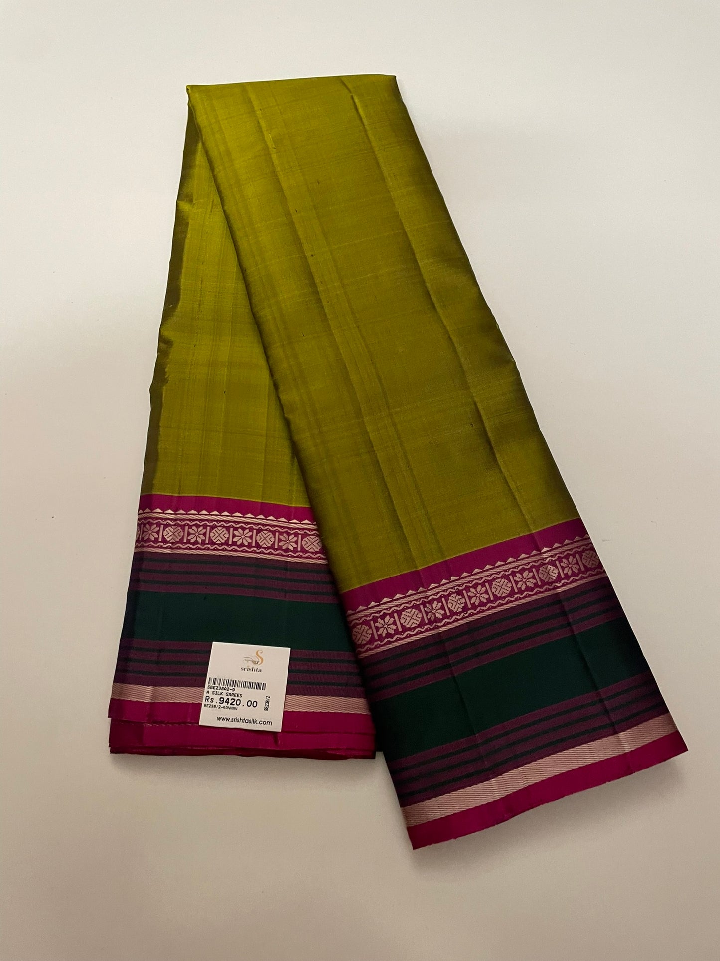 BKanchivaram Silk SBE238A2 - 9 By SRISHTA