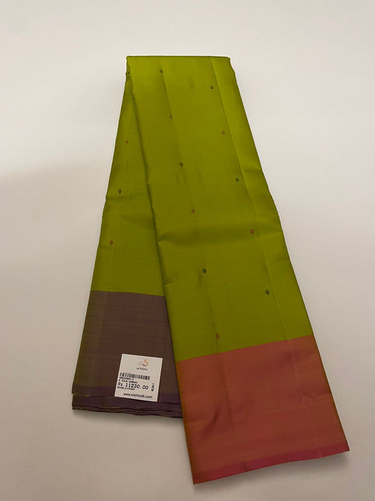 BKanchivaram Silk SBE238A3 - 3 By SRISHTA