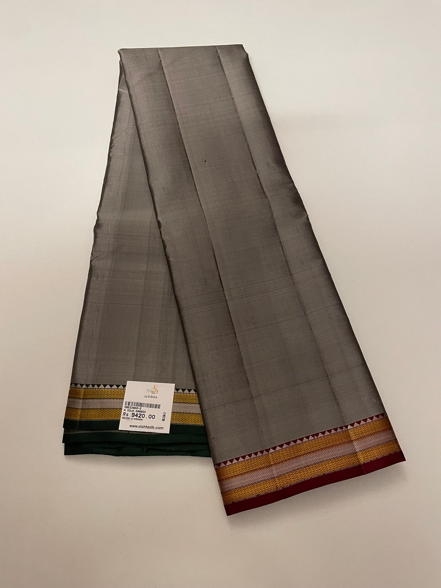 BKanchivaram Silk SBE238A2 - 2 By SRISHTA