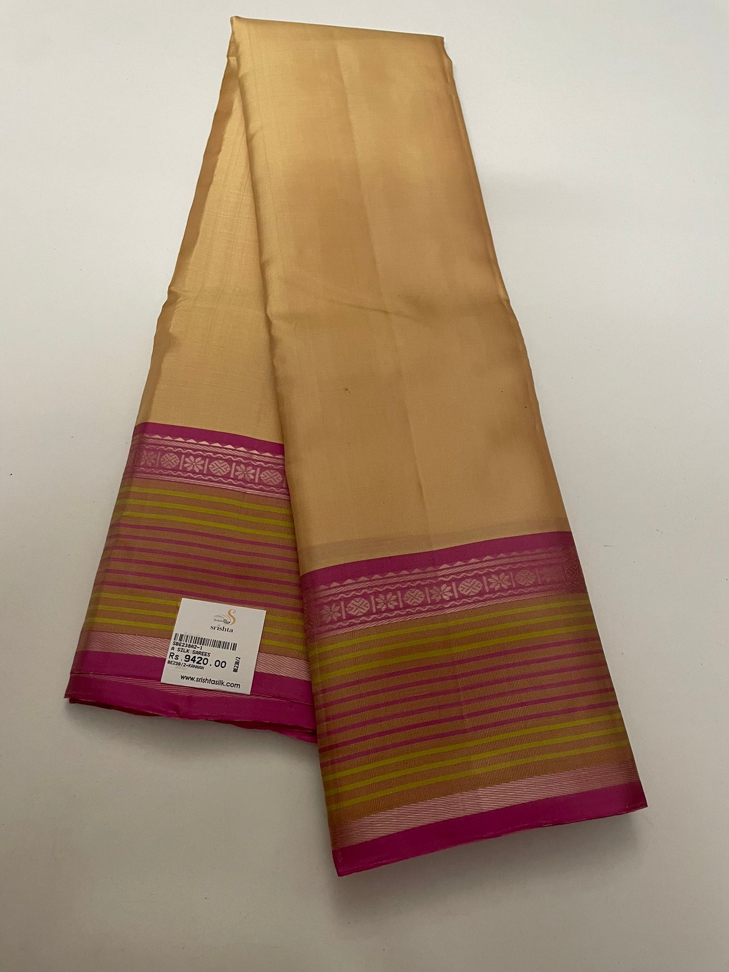 BKanchivaram Silk SBE238A2 - 1 By SRISHTA