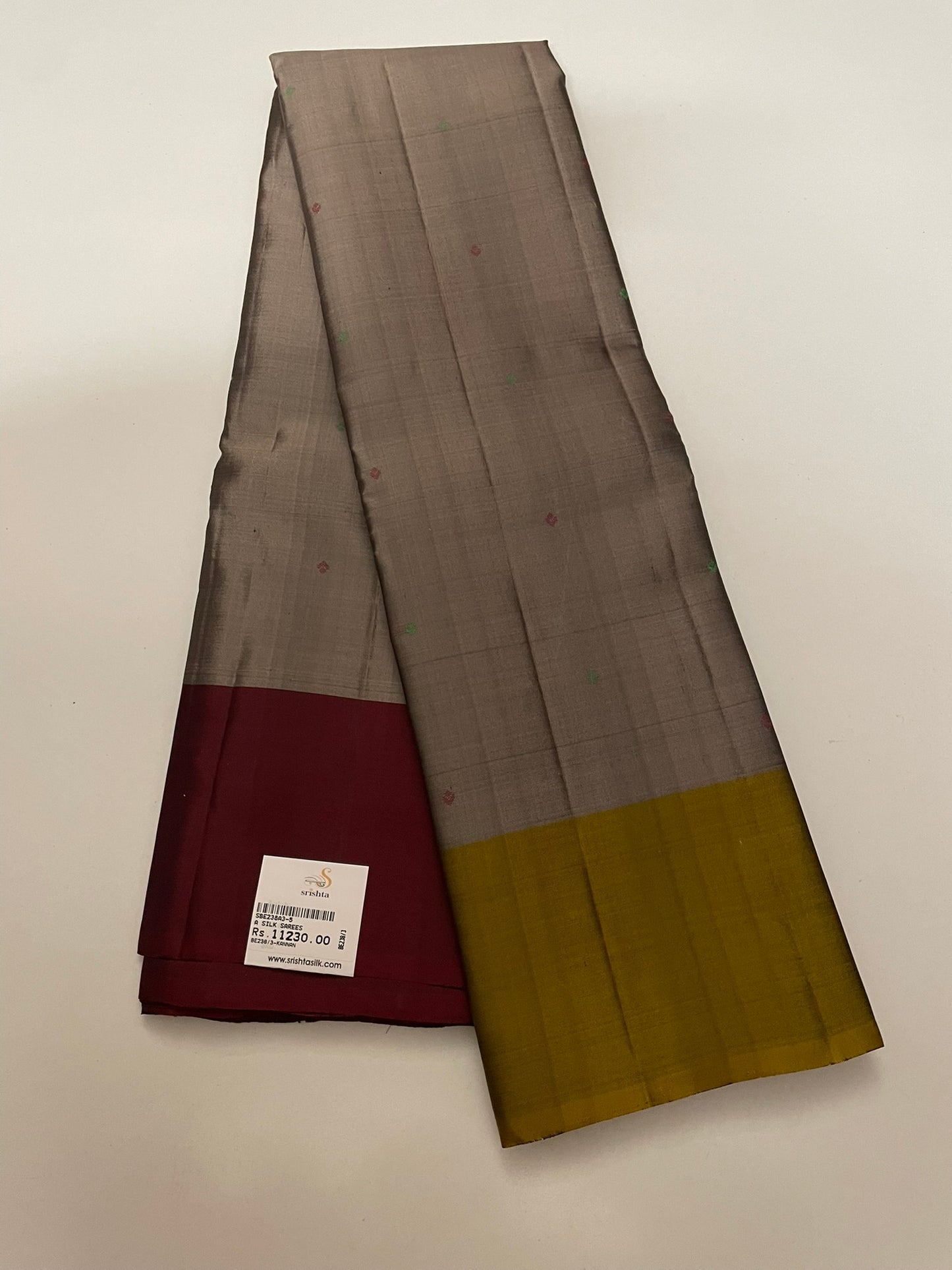 BKanchivaram Silk SBE238A3 - 5 By SRISHTA