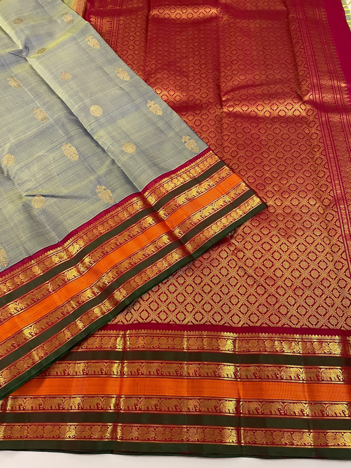 Kanchivaram Silk SBF35E3-1 By SRISHTA