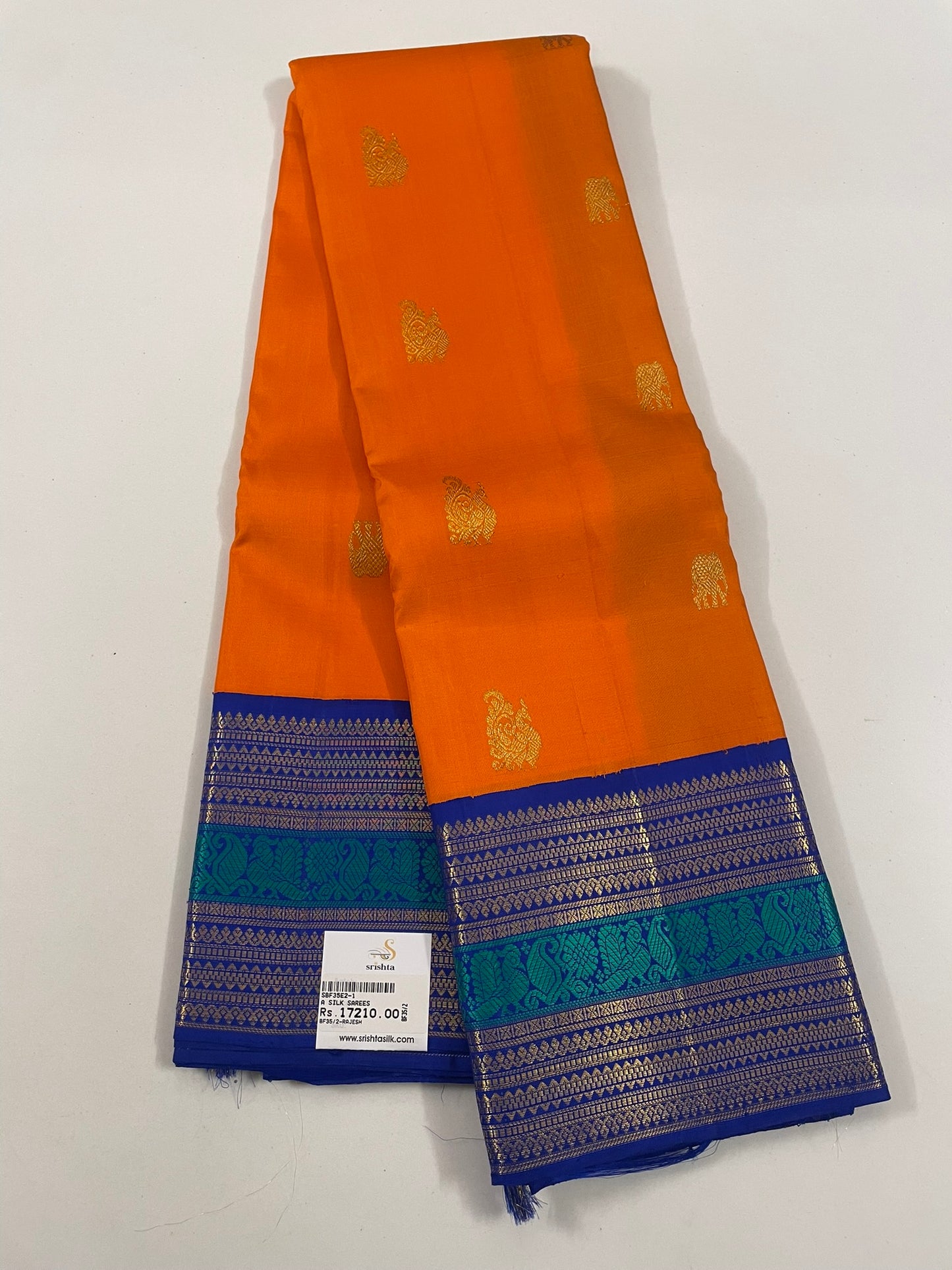 Kanchivaram Silk SBF35E2-1 By SRISHTA