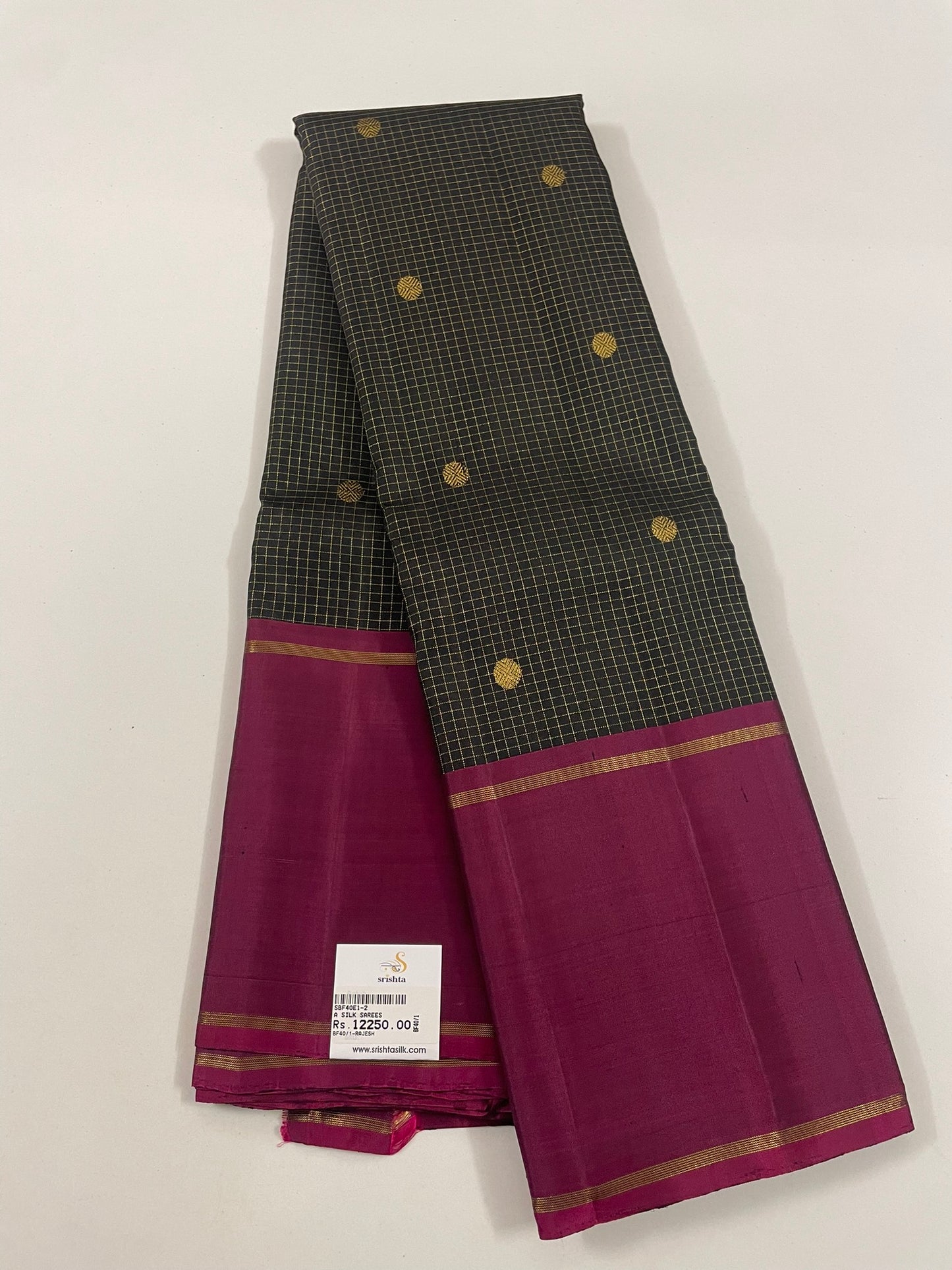 Kanchivaram Silk SBF40E1-2 By SRISHTA