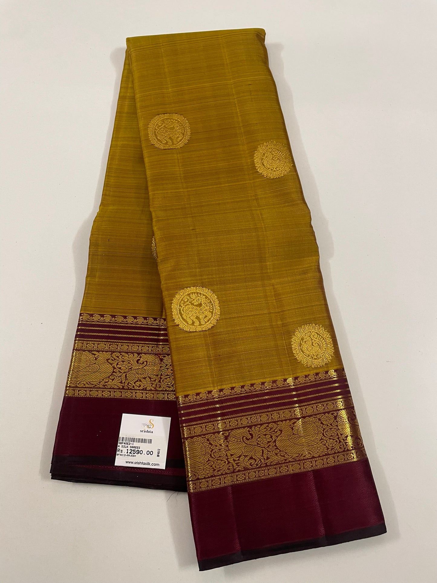 Kanchivaram Silk SBF40E2-1 By SRISHTA