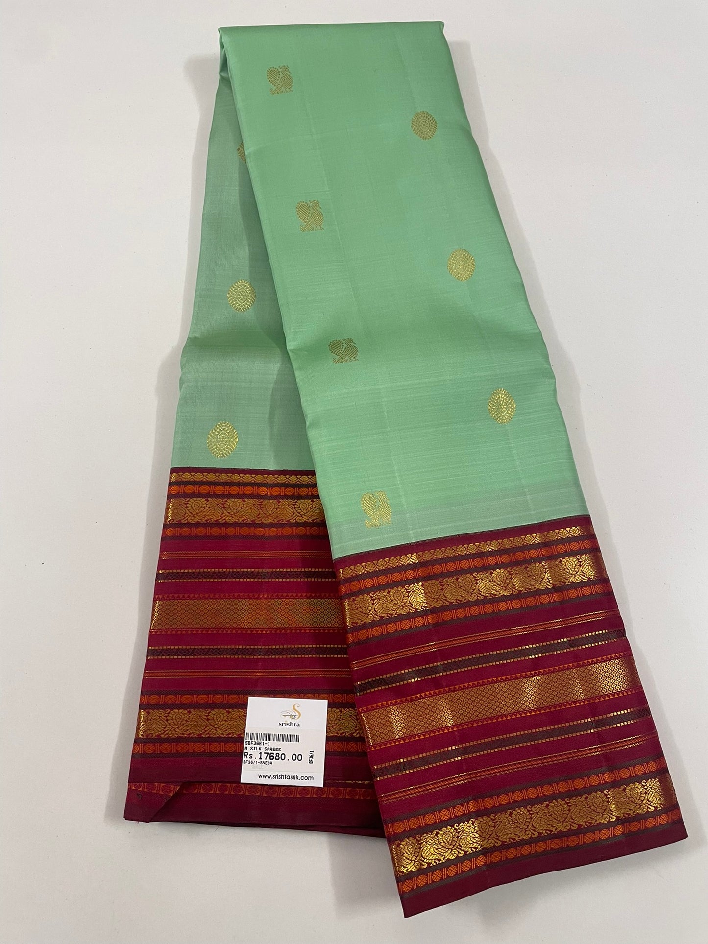 Kanchivaram Silk SBF36E1-1 By SRISHTA