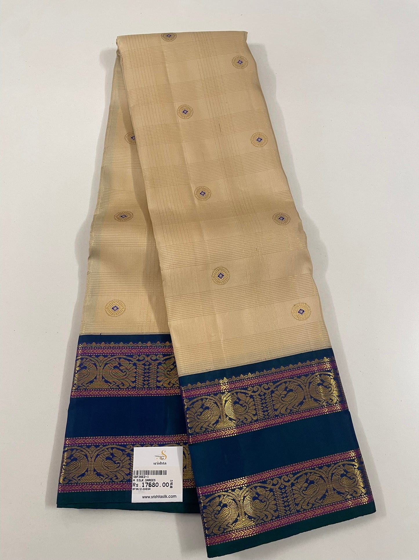 Kanchivaram Silk SBF36E2-1 By SRISHTA