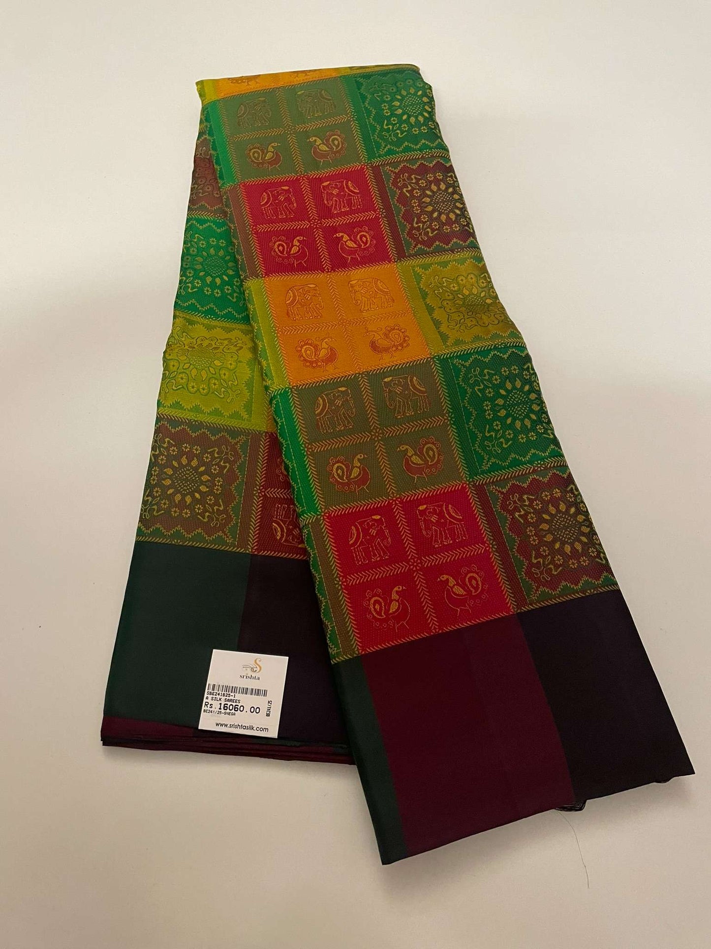 Kanchivaram Silk SBE241B25-1 By SRISHTA