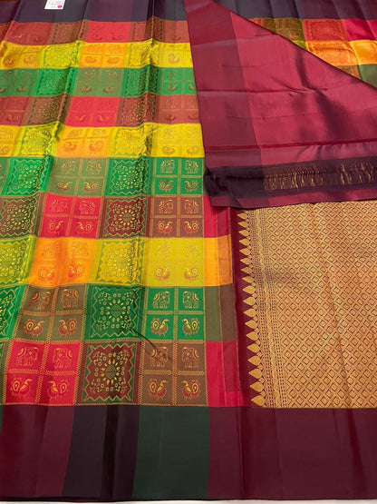 Kanchivaram Silk SBE241B25-1 By SRISHTA