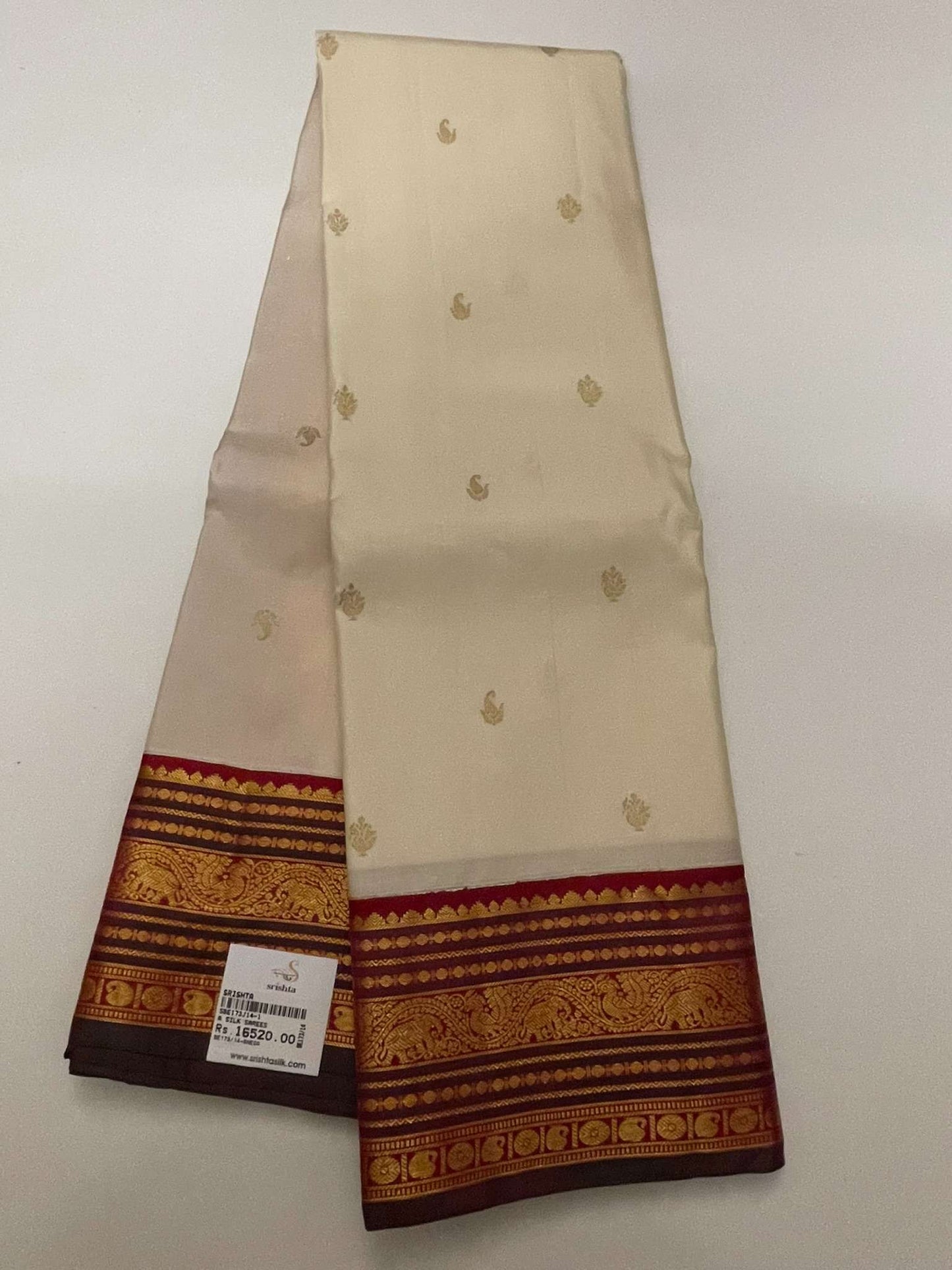 Kanchivaram Silk SBE173J14-1 By SRISHTA