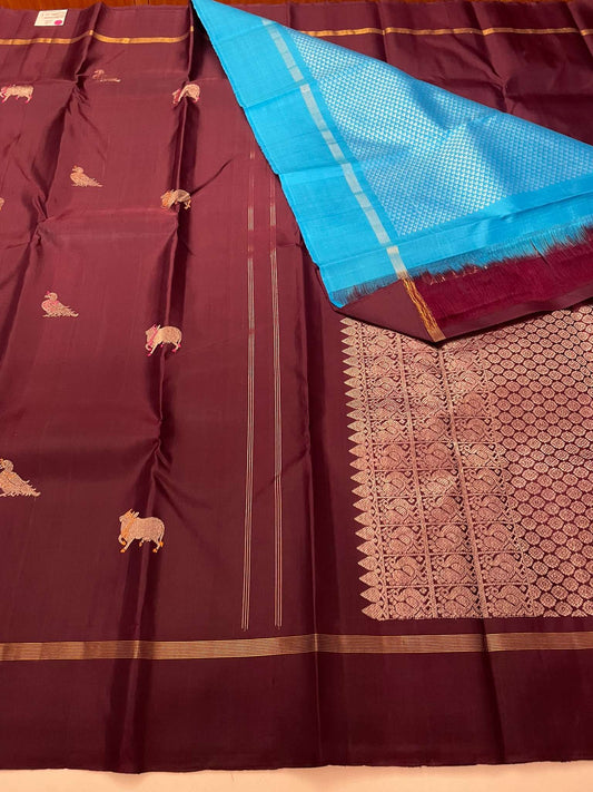 Kanchivaram Silk SBE239B9-2 By SRISHTA