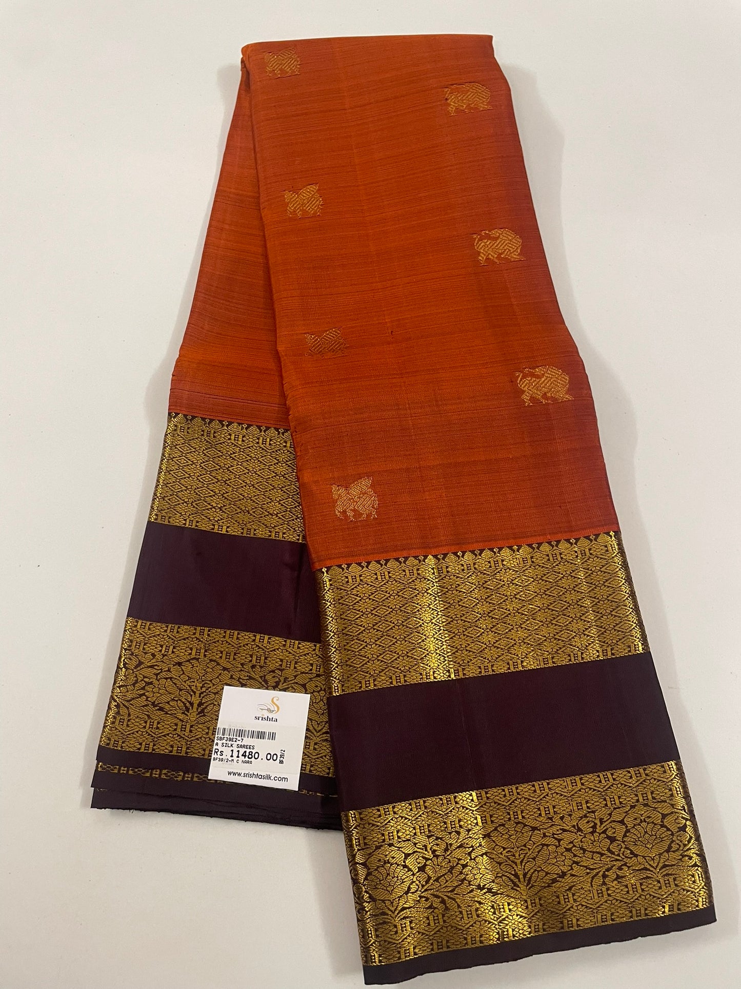 Kanchivaram Silk SBF39E2-7 By SRISHTA