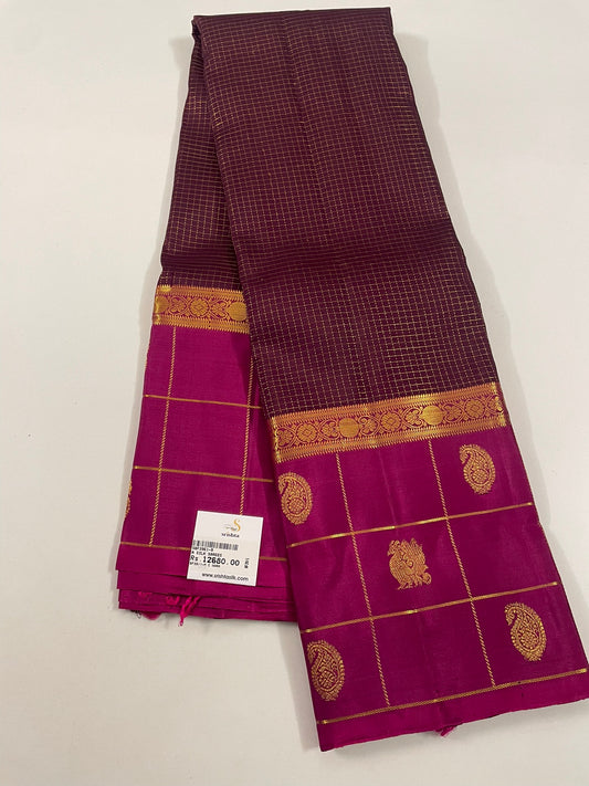 Kanchivaram Silk SBF39E1-5 By SRISHTA